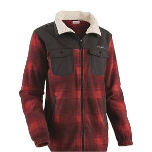 Columbia Women's Benton Springs II Overlay Full-zip Jacket - Medium